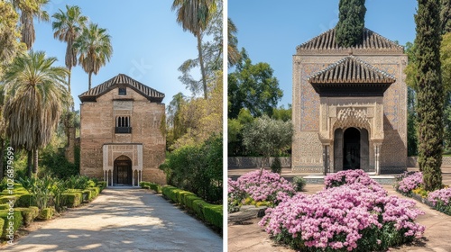 Moorish Architecture Garden.