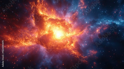 The vibrant depiction of plasma energy and nuclear fusion technology creates a futuristic background, representing the next frontier in energy tech.