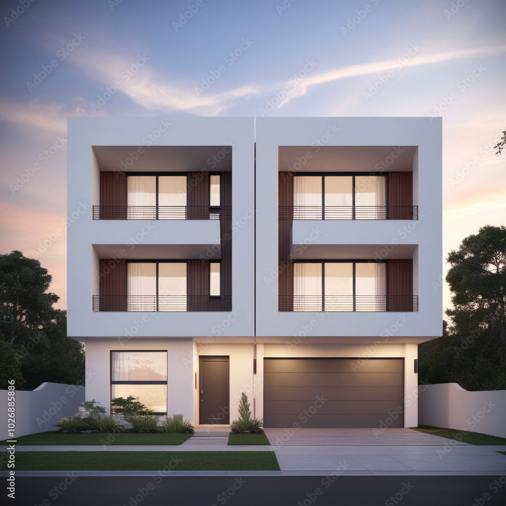 Modern Luxury Villa with Elegant Design and Stunning Exterior Modern Luxury Villa with Elegant Design and Stunning Exterior