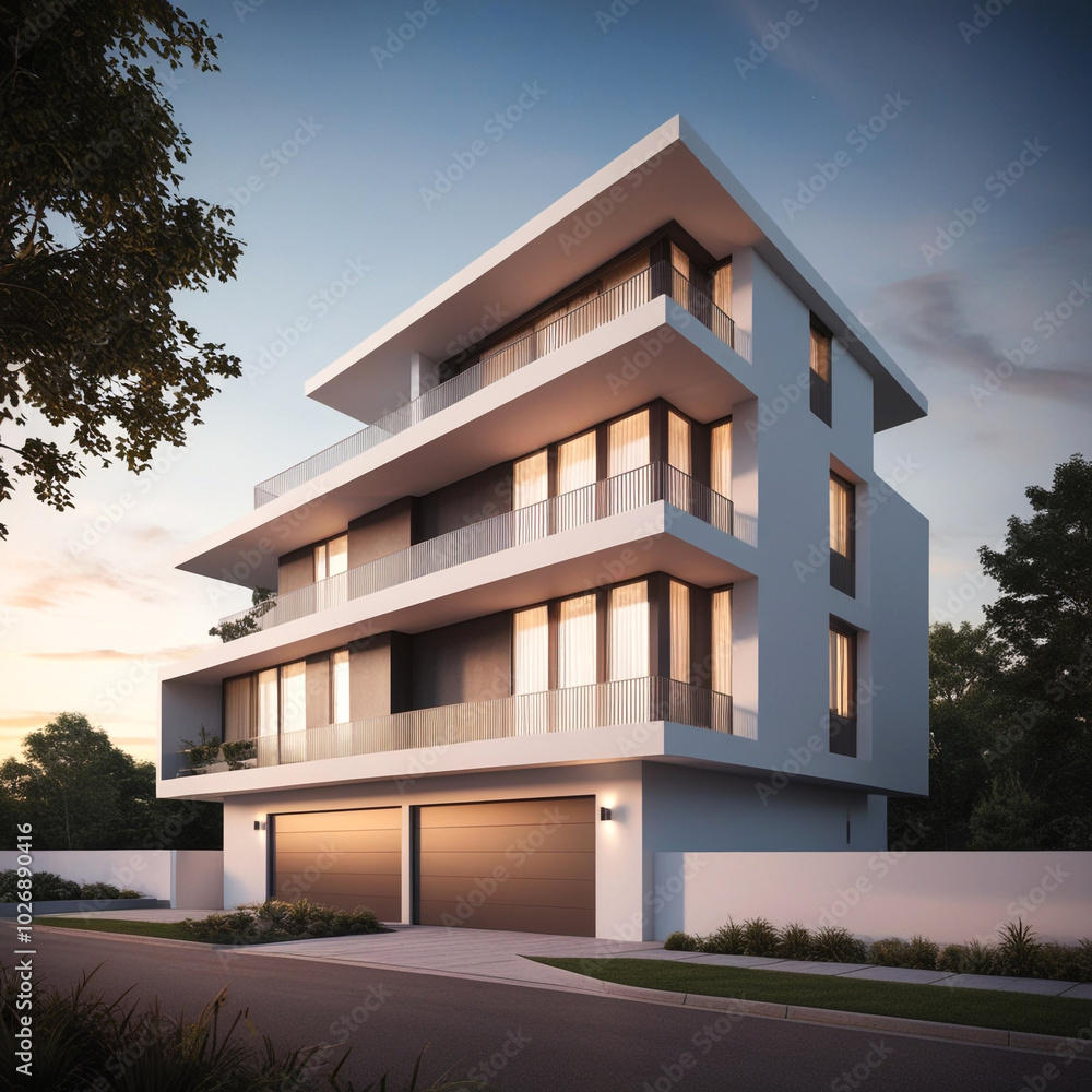 Modern Luxury Villa with Elegant Design and Stunning Exterior Modern Luxury Villa with Elegant Design and Stunning Exterior
