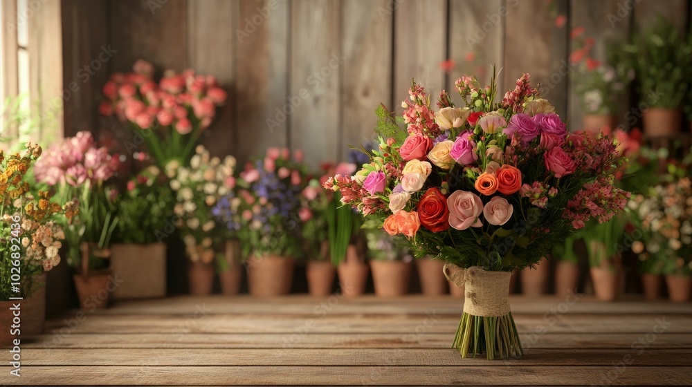 Lovely flowers on display Lovely flowers on display