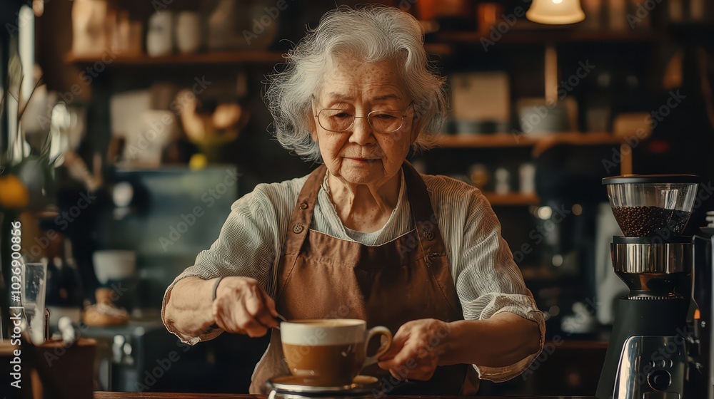 Celebrating Coffee A Senior Woman Barista's Journey in the Coffee Business Celebrating Coffee A Senior Woman Barista's Journey in the Coffee Business