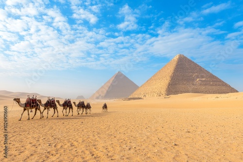 the pyramids background