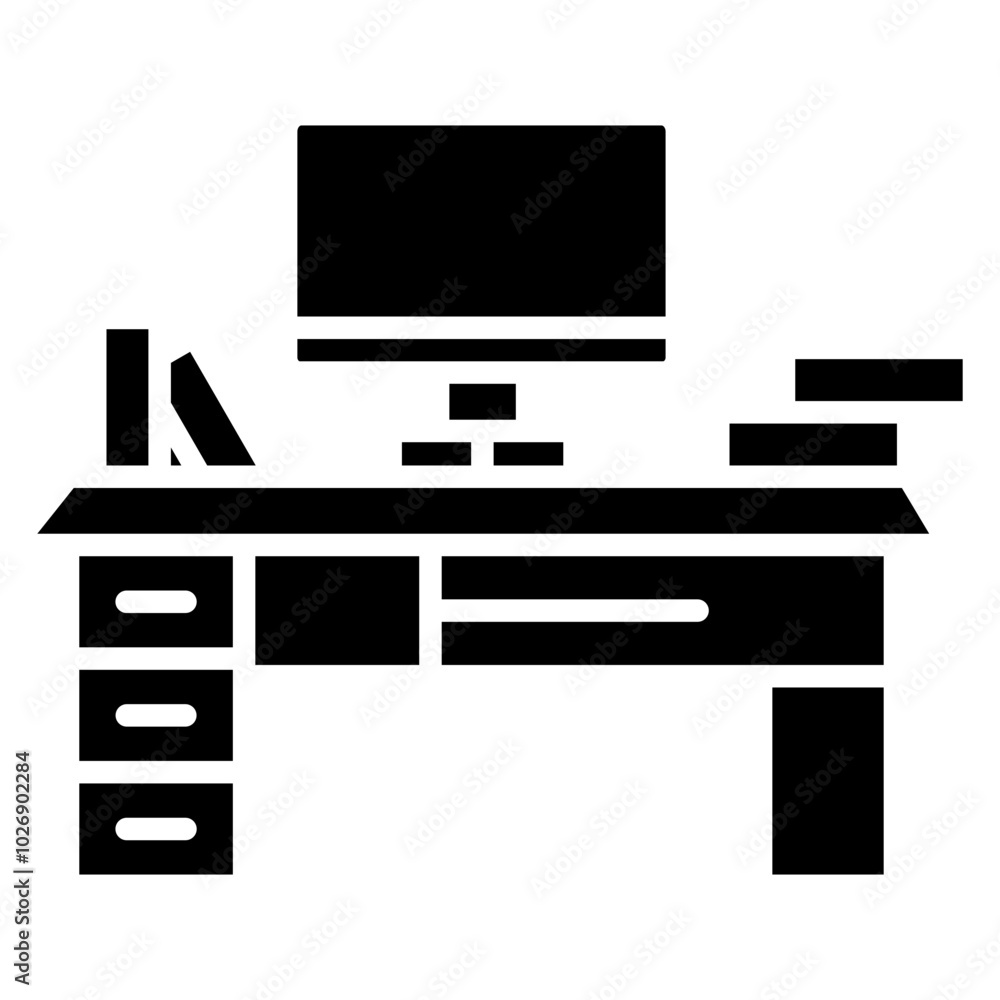 Office Desk Icon
