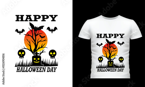 Halloween t-shirt design