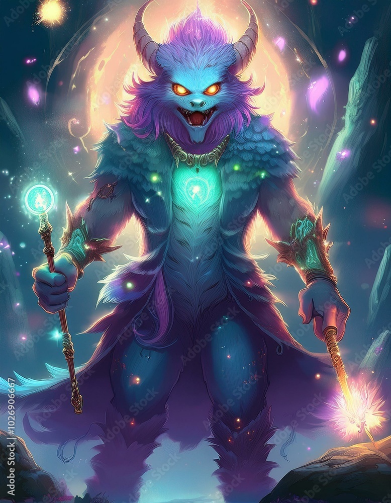 Fototapeta premium alien in the night club