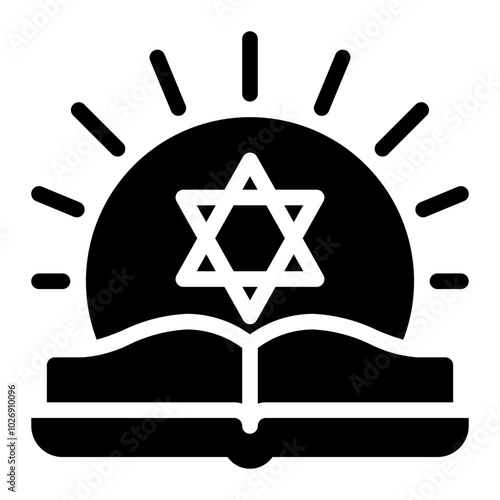 torah glyph icon