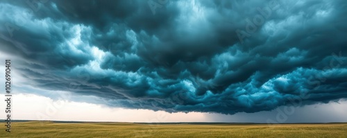 A distant thunderstorm rumbling gently selective focus   The deep rhythm of nature   serene   Multilayer   Sky backdrop photo