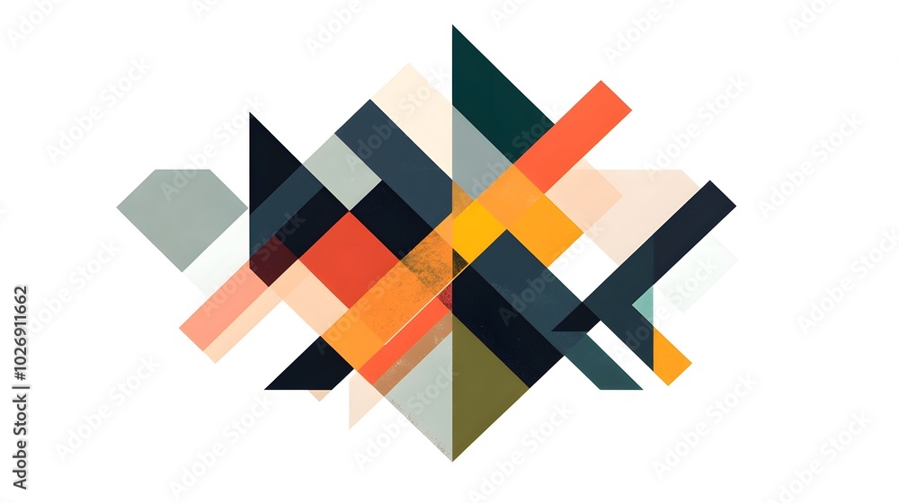 Abstract Geometric Shapes Design Colorful Pattern Background Abstract Geometric Shapes Design Colorful Pattern Background