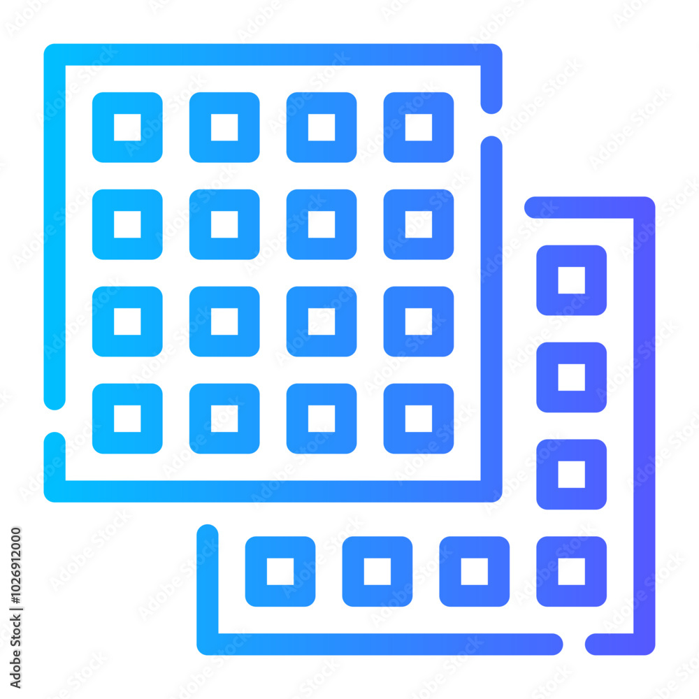 matzah gradient icon matzah gradient icon