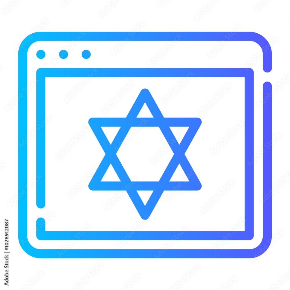 website gradient icon website gradient icon