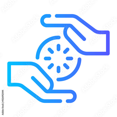 sin gradient icon
