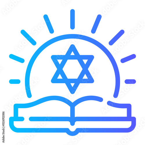torah gradient icon