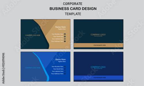 business card template, creative business card vector design template, Business card for business and personal use, Vector illustration design. Horizontal layout, Print, modern business card template
