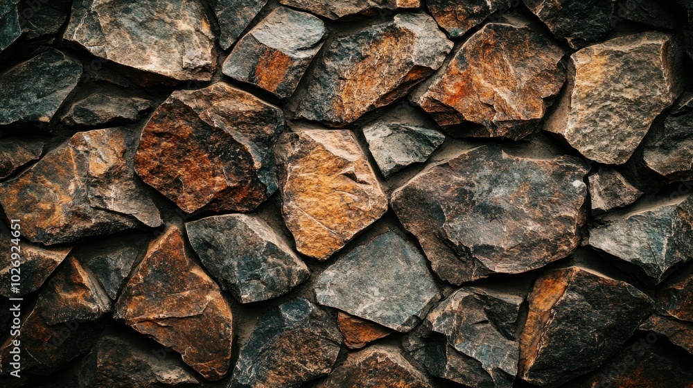 A close-up of a textured stone wall, focusing on the unique shapes and surfaces of the stones, providing a rustic feel. A close-up of a textured stone wall, focusing on the unique shapes and surfaces of the stones, providing a rustic feel.