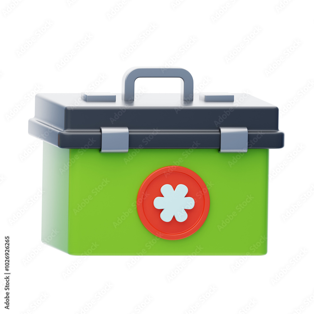 3D Portable Medical Box for Emergency Health Supplies 3D Portable Medical Box for Emergency Health Supplies