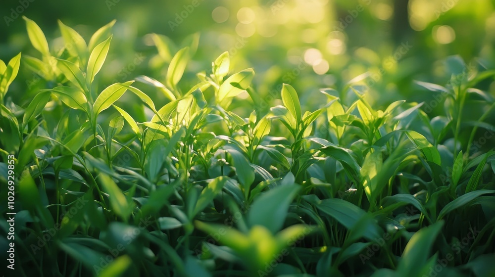 Spring's vibrant canvas: meadow's green and colorful tapestry Spring's vibrant canvas: meadow's green and colorful tapestry