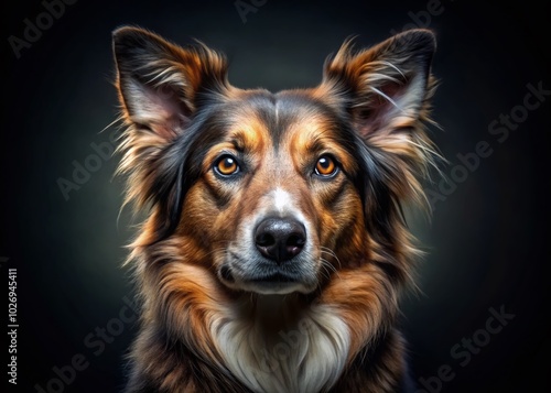 High-Quality Dog Portrait for International Dog Day - Unique Characteristics and Expressions