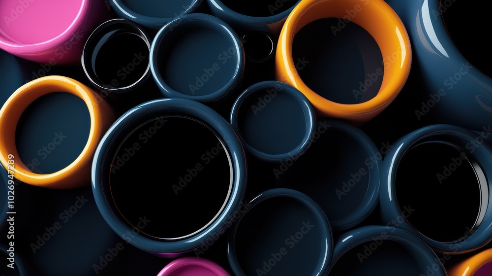 A 3D digital wallpaper with abstract bubbles, casting realistic shadows, creating a sense of depth. A 3D digital wallpaper with abstract bubbles, casting realistic shadows, creating a sense of depth.