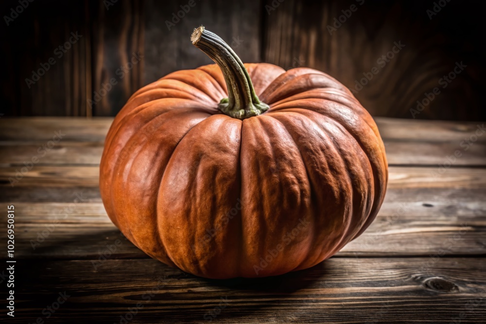 Isolated Pumpkin on White Background - Perfect for Autumn and Halloween Designs Isolated Pumpkin on White Background - Perfect for Autumn and Halloween Designs