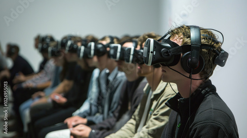 A gaming and digital culture festival with virtual reality competitions, digital art showcases, and discussions on the future of interactive media.