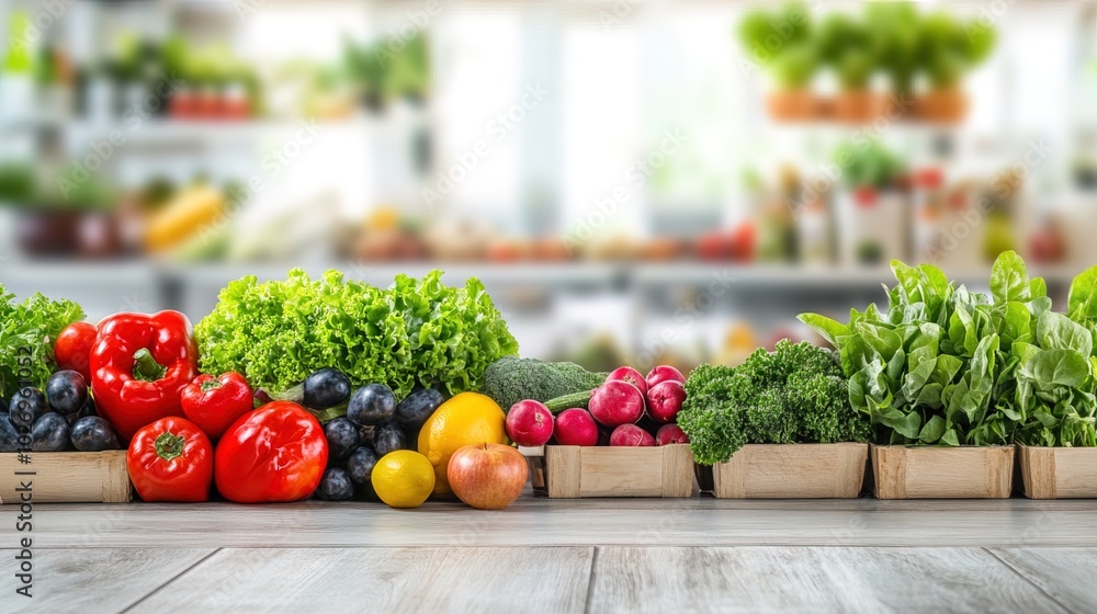 Close-up of vibrant fresh vegetables and fruits on wooden table, symbolizing healthy blood pressure foods, emphasizing natural nutrition and wellness. Close-up of vibrant fresh vegetables and fruits on wooden table, symbolizing healthy blood pressure foods, emphasizing natural nutrition and wellness.