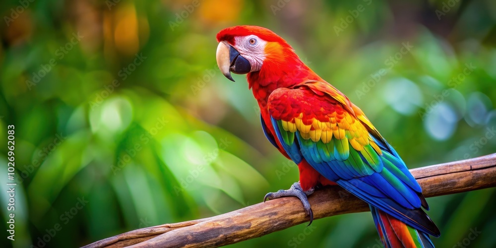 Vibrant parrot with colorful plumage perched on a branch, parrot, bird, colorful, tropical, exotic, feather, wildlife, nature, vibrant Vibrant parrot with colorful plumage perched on a branch, parrot, bird, colorful, tropical, exotic, feather, wildlife, nature, vibrant