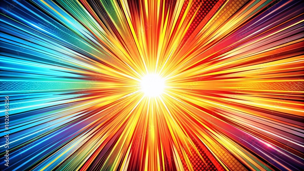 Manga Action Lines Vector Illustration - Motion Radial Lines for Dynamic Designs Manga Action Lines Vector Illustration - Motion Radial Lines for Dynamic Designs