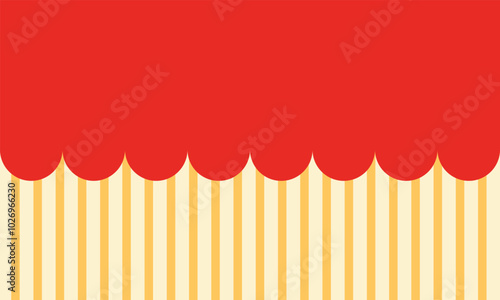 Illustration ornament noodle unique design