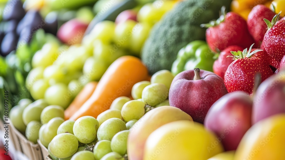 Close-up of vibrant fresh vegetables and fruits on wooden table, symbolizing healthy blood pressure foods, emphasizing natural nutrition and wellness. Close-up of vibrant fresh vegetables and fruits on wooden table, symbolizing healthy blood pressure foods, emphasizing natural nutrition and wellness.
