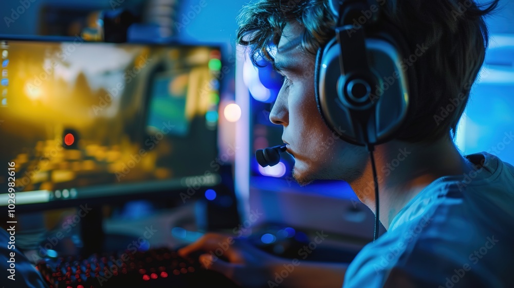 High-performance gaming PC setup with RGB lighting and ergonomic accessories. Ideal for hardcore gamers looking for fast, smooth, and immersive gameplay. Featuring cutting-edge technology High-performance gaming PC setup with RGB lighting and ergonomic accessories. Ideal for hardcore gamers looking for fast, smooth, and immersive gameplay. Featuring cutting-edge technology