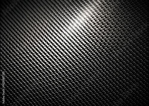 High-Resolution Carbon Texture Material Background for Industrial and Modern Design Projects