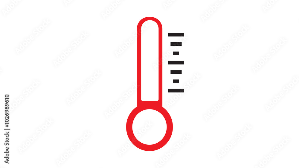 thermometer isolated on white background thermometer isolated on white background