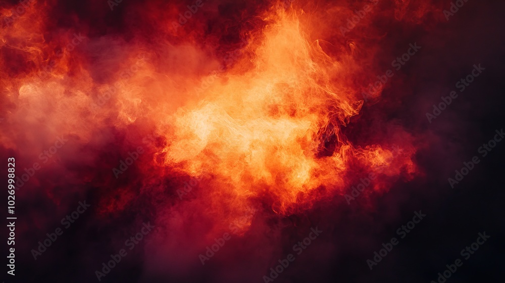 Vibrant Abstract Fire and Smoke Background Design Vibrant Abstract Fire and Smoke Background Design