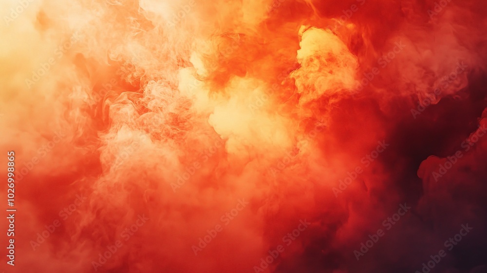 Fototapeta premium Dramatic Abstract Background in Fiery Tones
