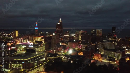 Wallpaper Mural Downtown Cleveland Torontodigital.ca