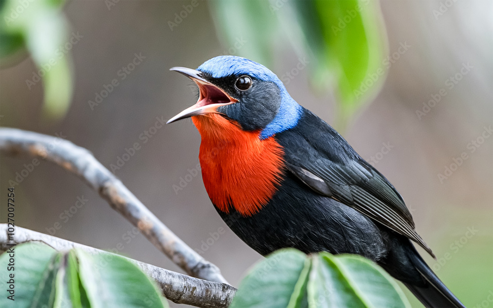 Obraz premium red winged blackbird
