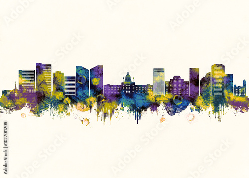 Fényképezés Regina City Skyline