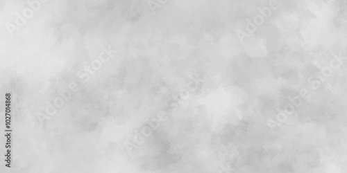 Abstract background with grunge white, gray smoke and cloud texture. gray smoke and fog design texture overlays. hand painted vector on watercolor texture. white cloud paper texture and watercolor.