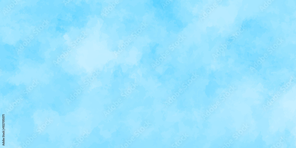 Abstract background with panorama of blue sky and white cloud nature design. horizon spring morning sky with clouds background. hand painted watercolor shades sky clouds. Abstract background with panorama of blue sky and white cloud nature design. horizon spring morning sky with clouds background. hand painted watercolor shades sky clouds.