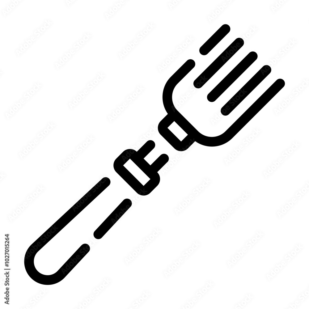 A minimalist line art illustration depicting a fork, symbolizing dining, cuisine, and culinary experiences in a stylish way. A minimalist line art illustration depicting a fork, symbolizing dining, cuisine, and culinary experiences in a stylish way.