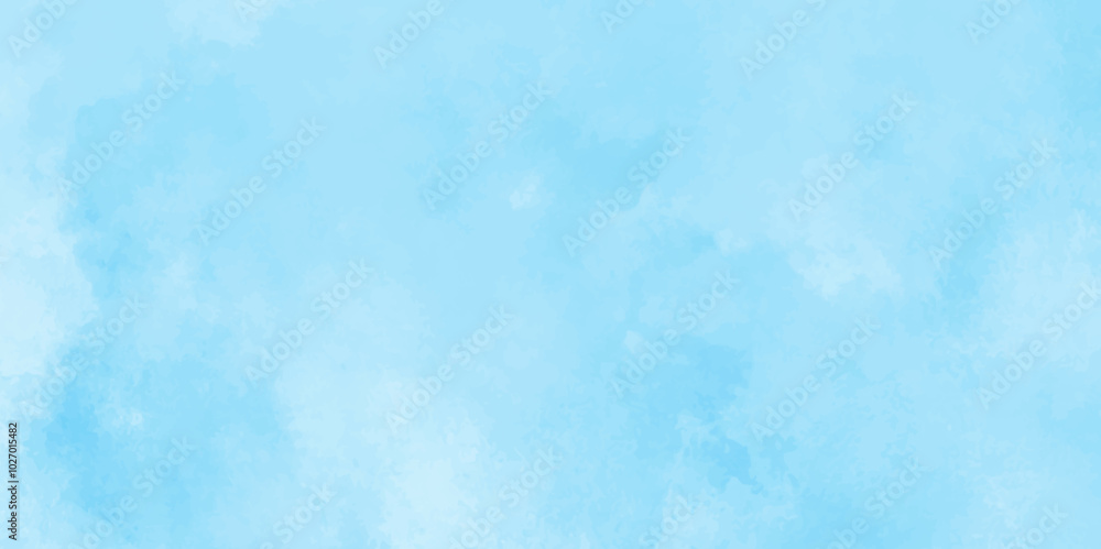 Abstract background with panorama of blue sky and white cloud nature design. horizon spring morning sky with clouds background. hand painted watercolor shades sky clouds. Abstract background with panorama of blue sky and white cloud nature design. horizon spring morning sky with clouds background. hand painted watercolor shades sky clouds.