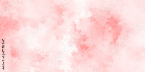 Abstract beautiful decorative and lovely soft pink grunge watercolor texture background design. watercolor smoke background texture. fantasy smooth light pink watercolor paper textured background.	