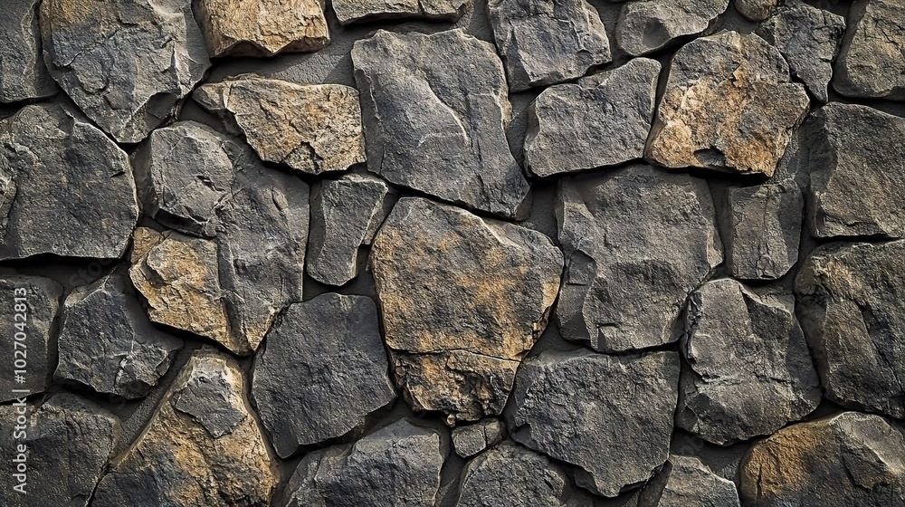 Textured Stone Wall for Background Applications Textured Stone Wall for Background Applications