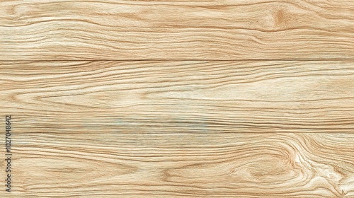 Light Wooden Surface with Natural Grain Patterns