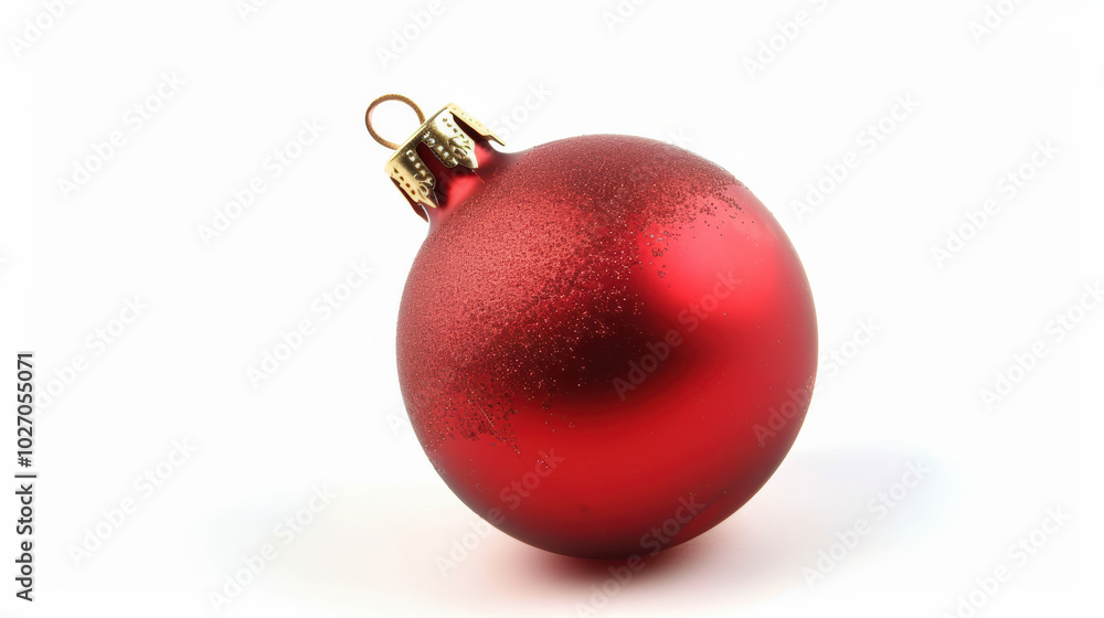 shiny red Christmas ornament with gold cap, perfect for holiday decorations. Its vibrant color and smooth surface add festive touch to any setting shiny red Christmas ornament with gold cap, perfect for holiday decorations. Its vibrant color and smooth surface add festive touch to any setting