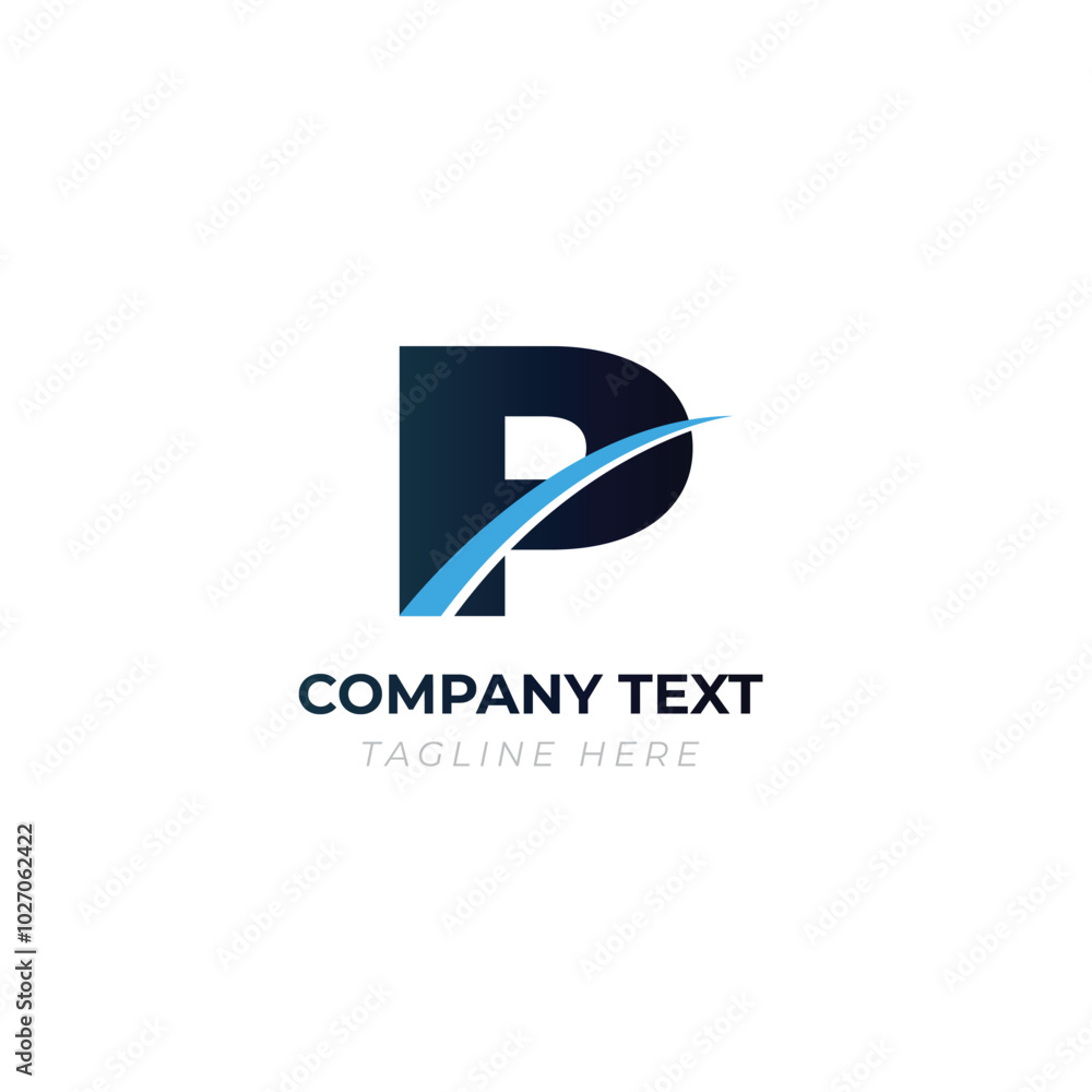 p Shaped blue steak a Unique and Memorable Logo for business p Shaped blue steak a Unique and Memorable Logo for business