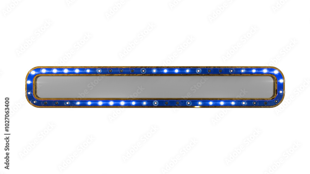 illumination Light Plate Photoframe BLUE illumination Light Plate Photoframe BLUE