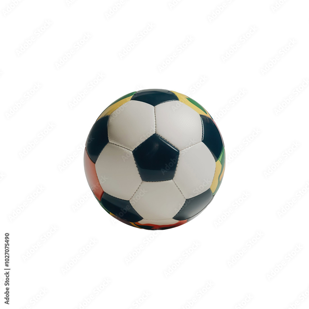 soccer ball isolated on white background. soccer ball isolated on white background.