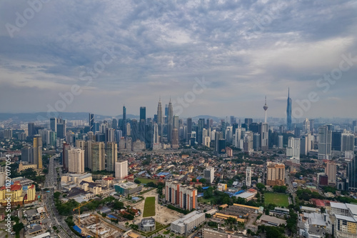 view of beautiful kuala lumpur city
